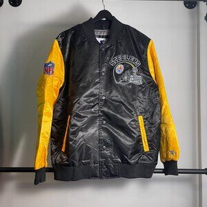 Starter Pittsburgh Steelers Satin Jacket size L